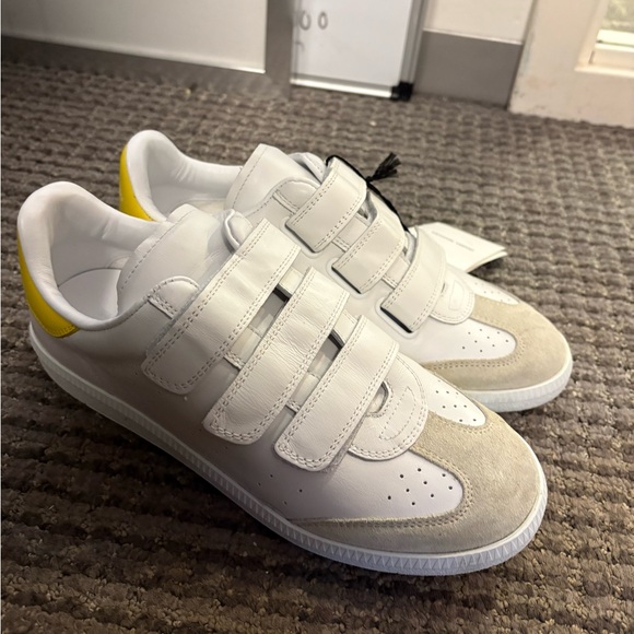 Isabel Marant Velcro Sneakers - New with Tags size 38 - Picture 3 of 8